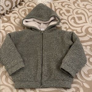 ZARA: Toddler boy sweater jacket size 3-4 years Gray